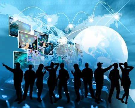 Communication Stock Illustration