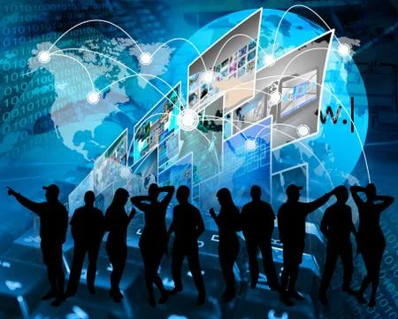 Communication Stock Illustration