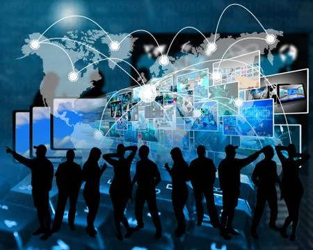 Communication Stock Illustration