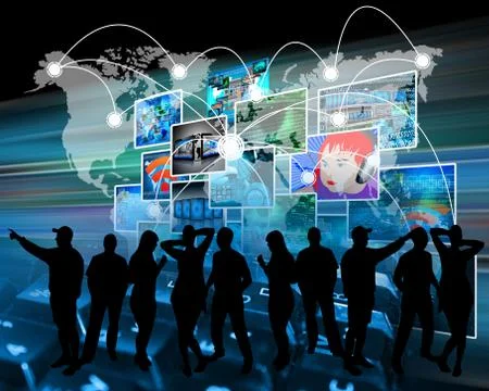 Communication Stock Illustration