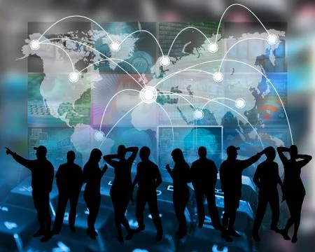 Communication Stock Illustration