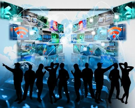 Communication Stock Illustration