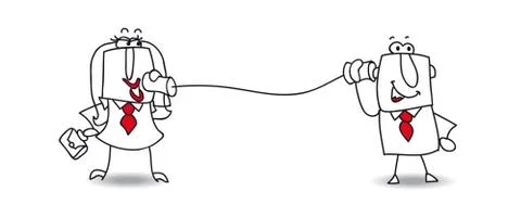 Communication Stock Illustration