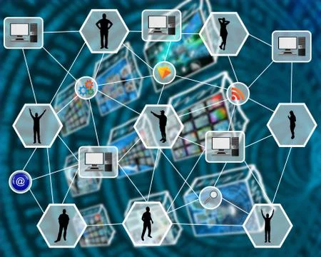 Communication Stock Illustration