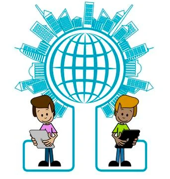 Communication Stock Illustration