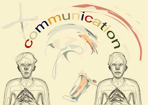 Communication Stock Illustration