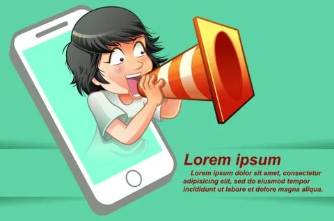 Communication. Stock Illustration