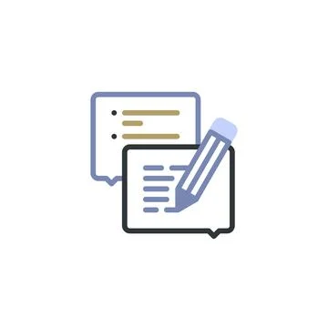 Communication Message: Communication and Feedback Solutions for Your Business Stock Illustration