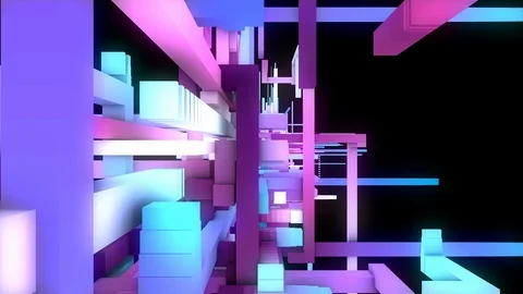 Communication network concept. Cyberspace. 3D rendering. Stock Footage 127241843