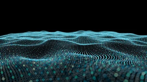 Communication network concept in cyberspace. Stock-Footage 127242088