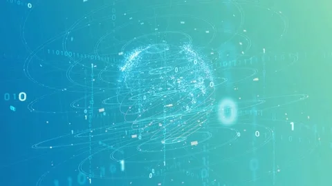 Communication network concept. Digital transformation. Stock Footage 148147682