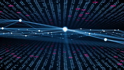 Communication network concept. Digital transformation. Stock-Footage 162200302