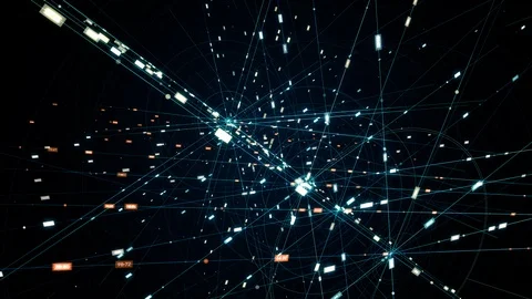 Communication network concept. IoT (Internet of Things). Stock Footage 126326224