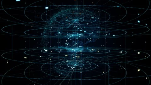 Communication network concept. IoT (Internet of Things). Stock Footage 126326524