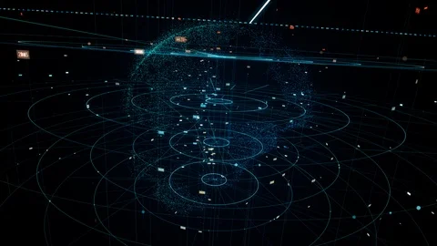 Communication network concept. IoT (Internet of Things). Stock-Footage 126326860