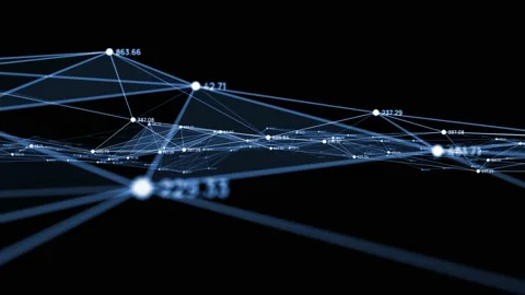 Communication network concept. IoT (Internet of Things). Telecommunication. Stock Footage 130986800