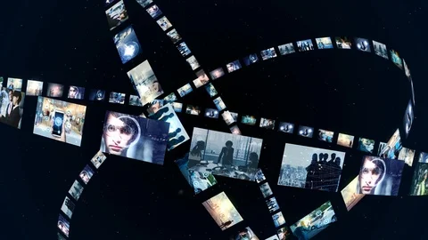 Communication network concept. Social media. Subscription service. Stock Footage 118247484