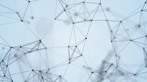 Communication network in cyberspace concept. Stock Footage 120718534