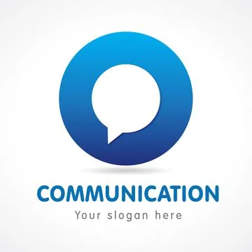 Communication O logo Stock Illustration