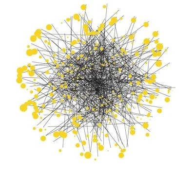 Communication Pattern Abstract Node Connections Stock Illustration