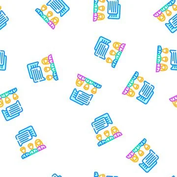 Communication people vector seamless pattern イラスト素材