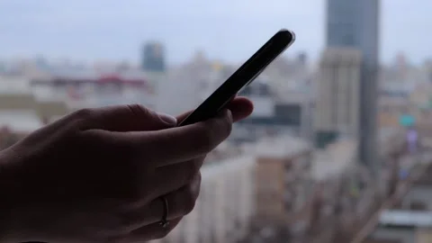 Communication via phone Stock Footage 168585114