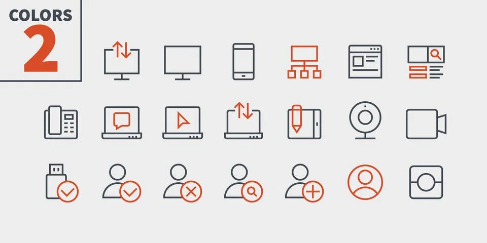 Communication Pixel Perfect Well-crafted Vector Thin Line Icons 48x48 Ready for Stock Illustration