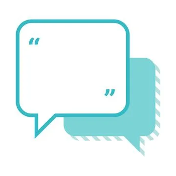 Communication process brochure element design Stock Illustration