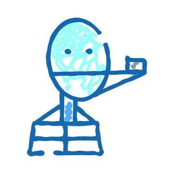 Communication satellite dish transmitting data signal icon Stock Illustration