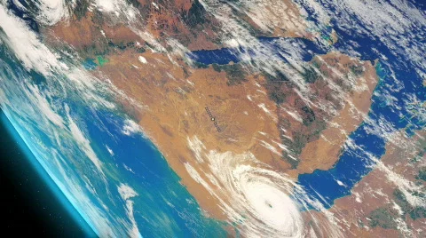 Communication satellite pass Stock Footage 171083