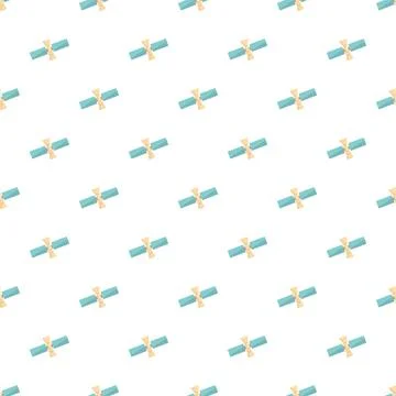 Communication satellite pattern technology seamless background イラスト素材
