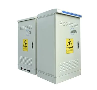 The communication server box on white background Stock Photos