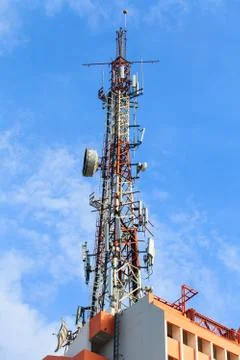 Communication station Stock Photos