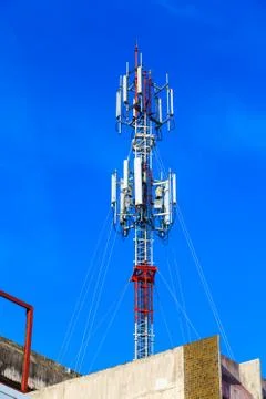 Communication station Stock Photos