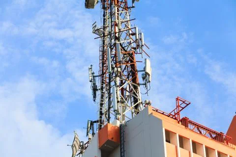 Communication station Stock Photos