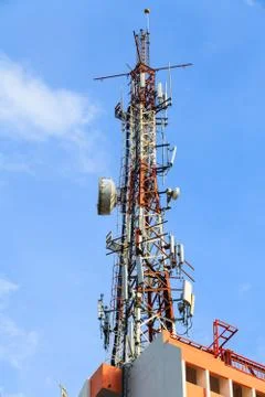 Communication station Foto stock