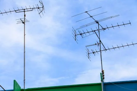 Communication station Stock Photos