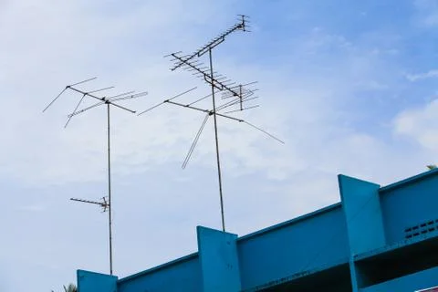 Communication station Stock Photos