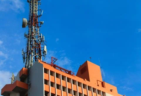 Communication station Stock Photos
