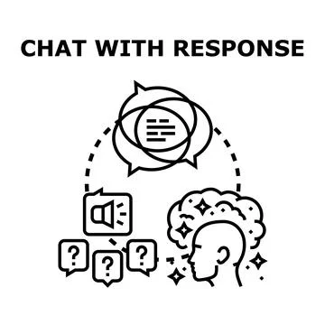 Communication thinking generating ideas and problem solving イラスト素材