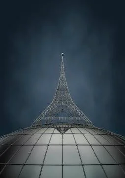 Communication tower 스톡 일러스트