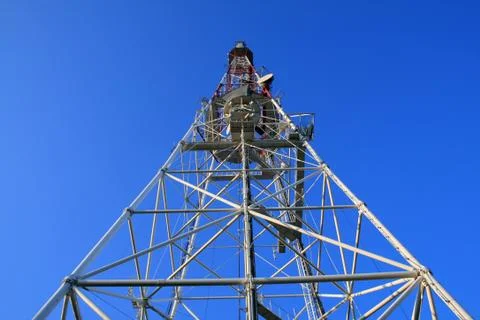 Communication tower Stock Photos