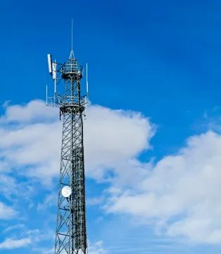 Communication tower Foto stock