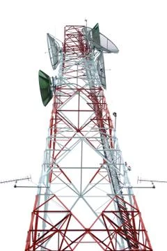 Communication tower Foto stock