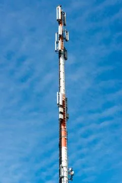 Communication tower Stock Photos