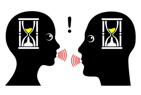 Communication under Pressure Illustrazione stock