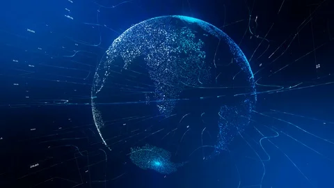 Communication world Stock Footage 87268600