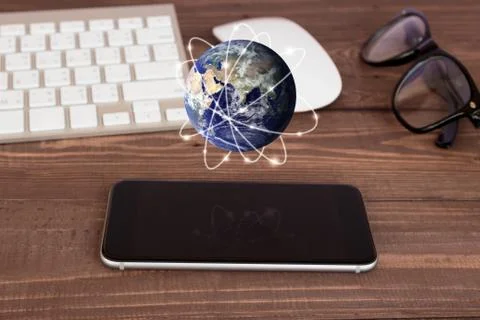 Communication worldwide concept elements of this image furnished by nasa Stock Photos