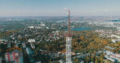 Communication_Tower_Tv_1 Stock Footage 230665205