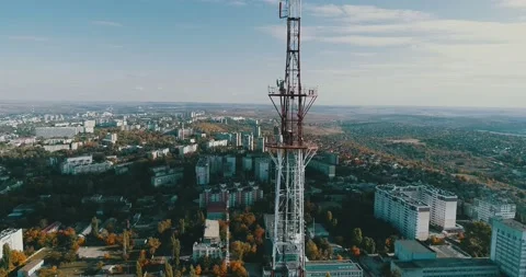 Communication_Tower_Tv_4 Stock Footage 230665126